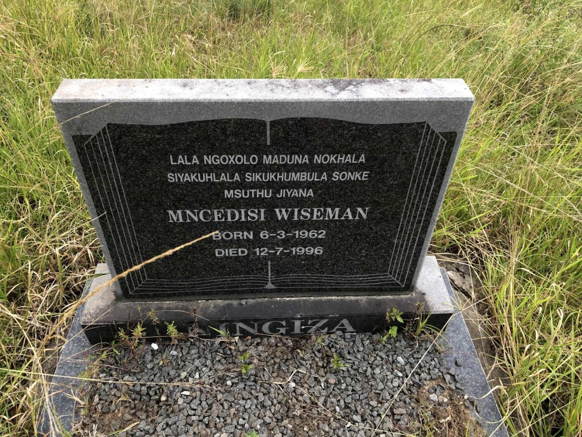 NINGIZA Mncedisi Wiseman 1962-1996