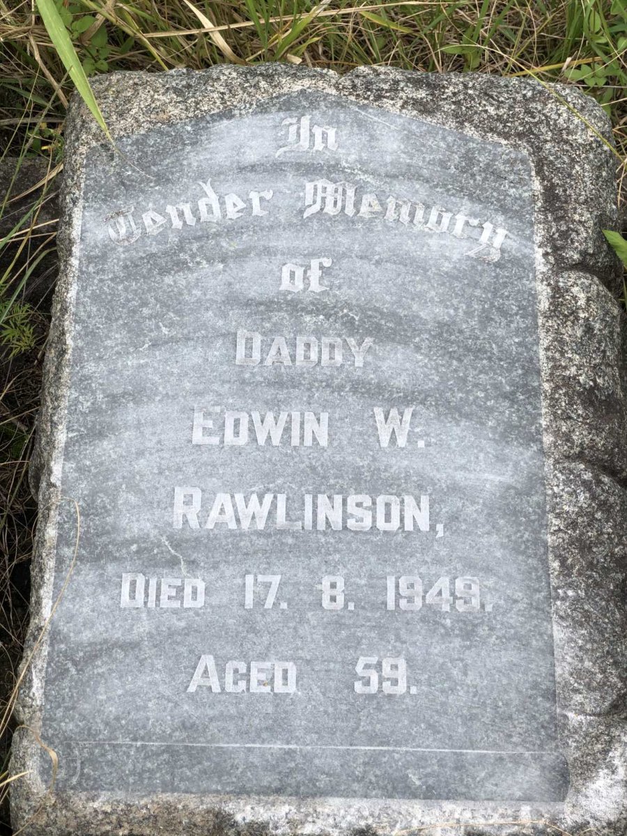 RAWLINSON Edwin W. -1949