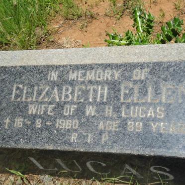LUCAS Elizabeth Ellen -1960