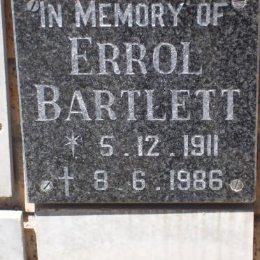 BARTLETT Errol 1911-1986