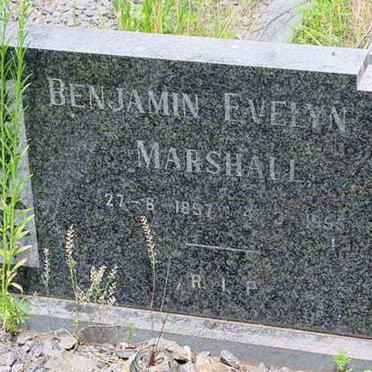 MARSHALL Benjamin Evelyn 1897-1955