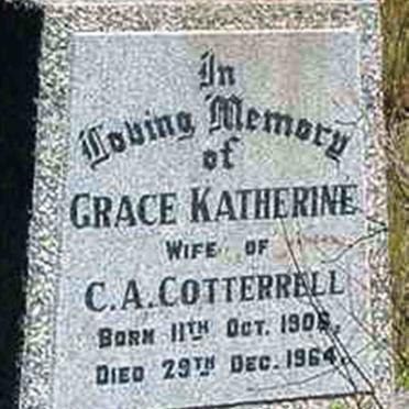 COTTERRELL Grace Katherine 1906-1964