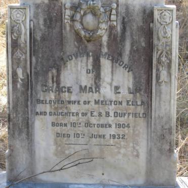 ELLA Grace Mary nee DUFFIELD  1904-1932