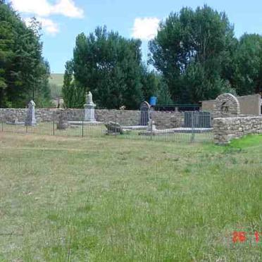 3. Cemetery on 'Winston' Farm, Hogsback, Cathcart Dist.