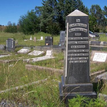 ASWEGEN Charel Gerhardus, van 1894-1949 &amp; Catharina Cornelia PRETORIUS 1888-1941