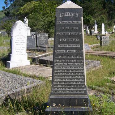 ASWEGEN Charel Gerhardus, van 1894-1949 &amp; Catharina Cornelia PRETORIUS 1888-1941