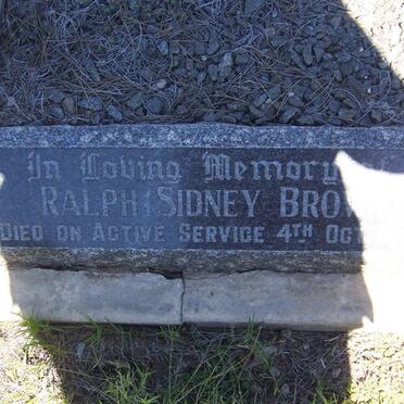 BROWN Ralph Sidney