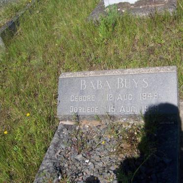 BUYS Baba 1949-1949