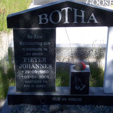 BOTHA Pieter Johannes 1960-2006