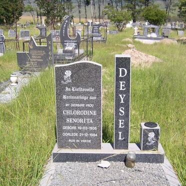 DEYSEL Chlorodine Senorita 1936-1984