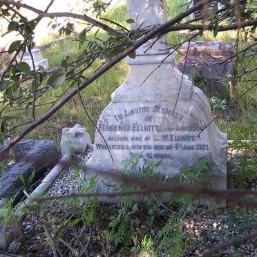 ELLIOTT Florence nee ANDERSON -1921
