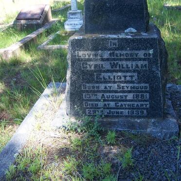ELLIOTT Cyril William 1881-1939