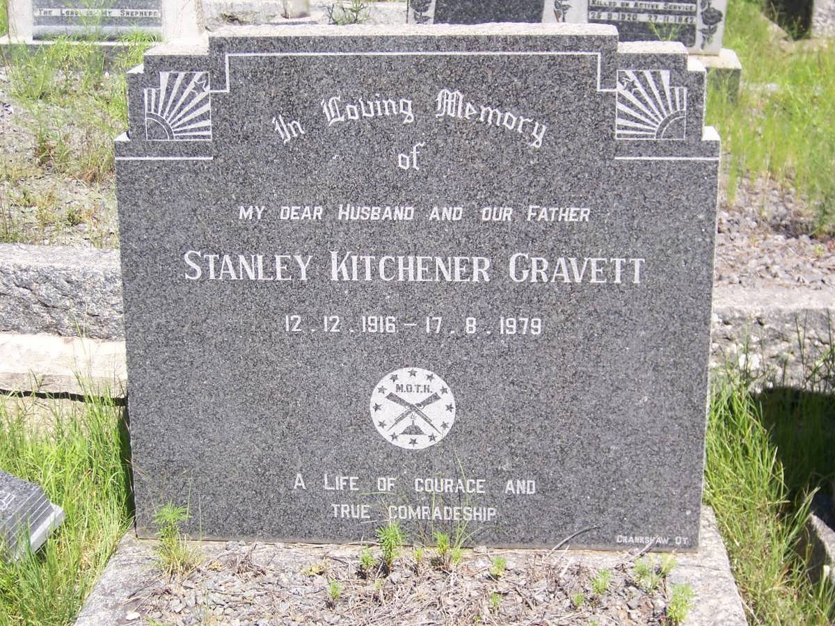 GRAVETT Stanley Kitchener 1916-1979