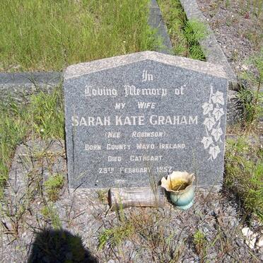 GRAHAM Sarah Kate nee ROBINSON -1952