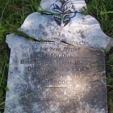 HANCOCK M. 1823-1904