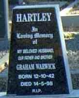 HARTLEY Graham Warwick 1942-1998