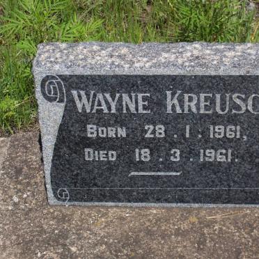 KREUSCH Wayne 1961-1961