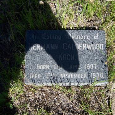 KOCH Hermann Calderwood 1907-1970