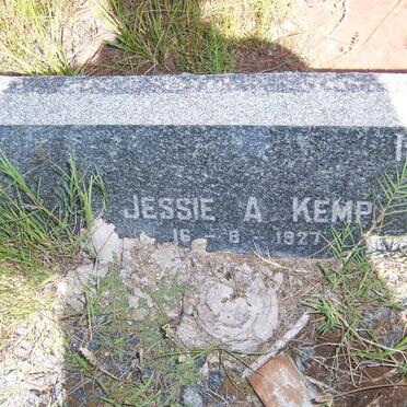 KEMP Jessie A. -1927