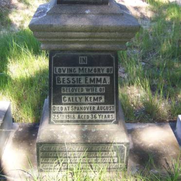 KEMP Bessie Emma -1918