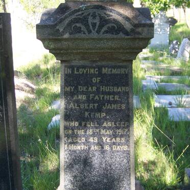 KEMP Albert James -1917