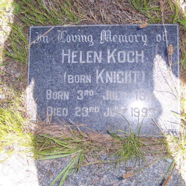 KOCH Helen nee KNIGHT 1914-1993