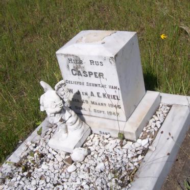 KRIEL Casper 1946-1947