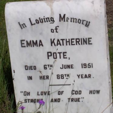 POTE Emma Katherine -1951