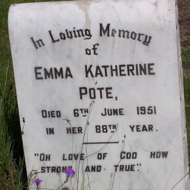 POTE Emma Katherine -1951