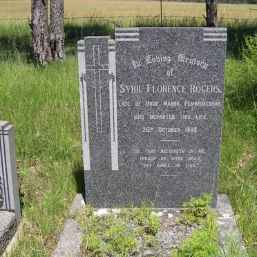 ROGERS Sybil Florence -1969