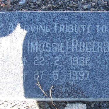 ROGERS Mossie 1932-1997