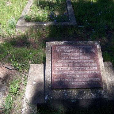 SNELL Emily Jane 1866-1944 :: HILL Peter Edward -1945