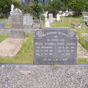 SCHEEPERS Daniel Jacobus 1894-1937 &amp; Helena Susanna OOSTHUYSEN 1881-1957