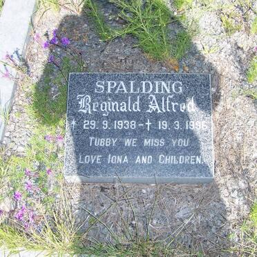 SPALDING Reginald Alfred 1938-1996