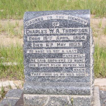 THOMPSON Charles W.A. 1864-1935