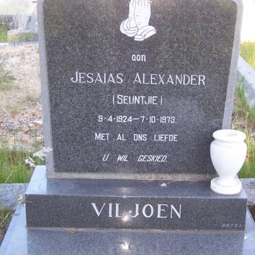 VILJOEN Jesaias Alexander 1924-1973