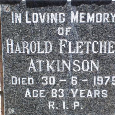 ATKINSON Harold Fletcher -1979