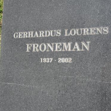 FRONEMAN Gerhardus Lourens 1937-2002 _1