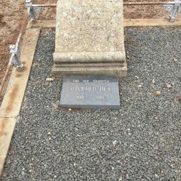 HEX Jane nee SELLER 1862-1929 :: HEX Winifred 1896-1980