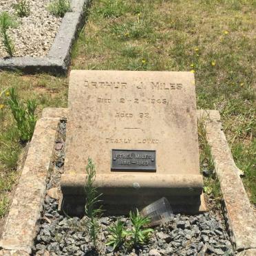 MILES Arthur J. -1945 &amp; Ethel 1886-1969