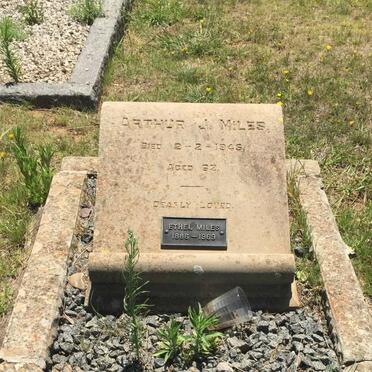 MILES Arthur J. -1945 &amp; Ethel 1886-1969