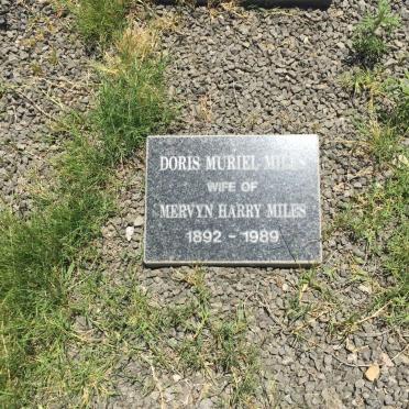 MILES Doris Muriel 1892-1989