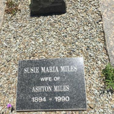 MILES Susie Maria 1894-1990