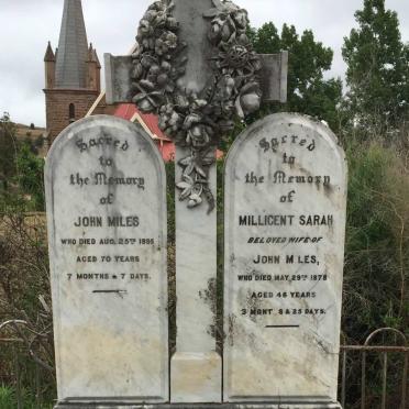MILES John-1895 &amp; Millicent Sarah -1878