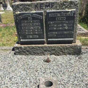 KEMP John Wesley 1873-1939 &amp; Lilian Maud 1878-1959