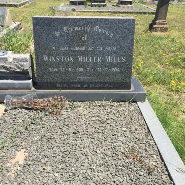 MILES Winston Miller 1900-1973