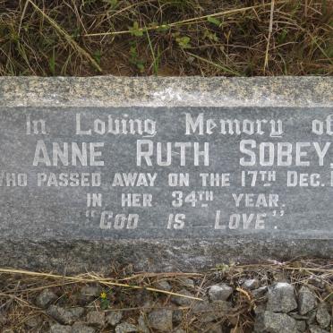 SOBEY Anne Ruth -1948