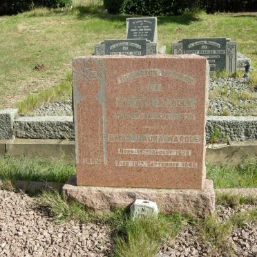WARDLE William -1938 &amp; Emily Laura 1878-1946