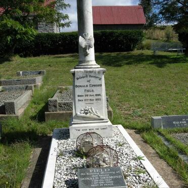 FIELD Donald Edward 1886-1933 :: FIELD Donald Desmond 1921-1980