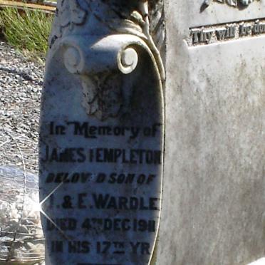 WARDLE James Templeton -1911